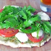 Pizza  - Grilled – Margarita with Arugula