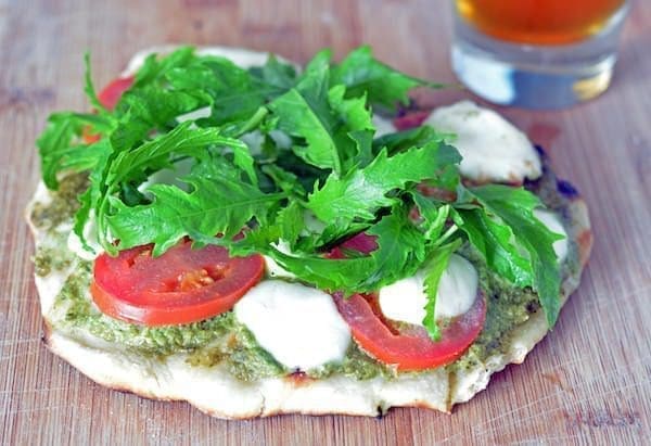 Pizza  - Grilled – Margarita with Arugula