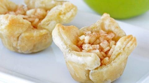 Caramel Apple Pie Bites