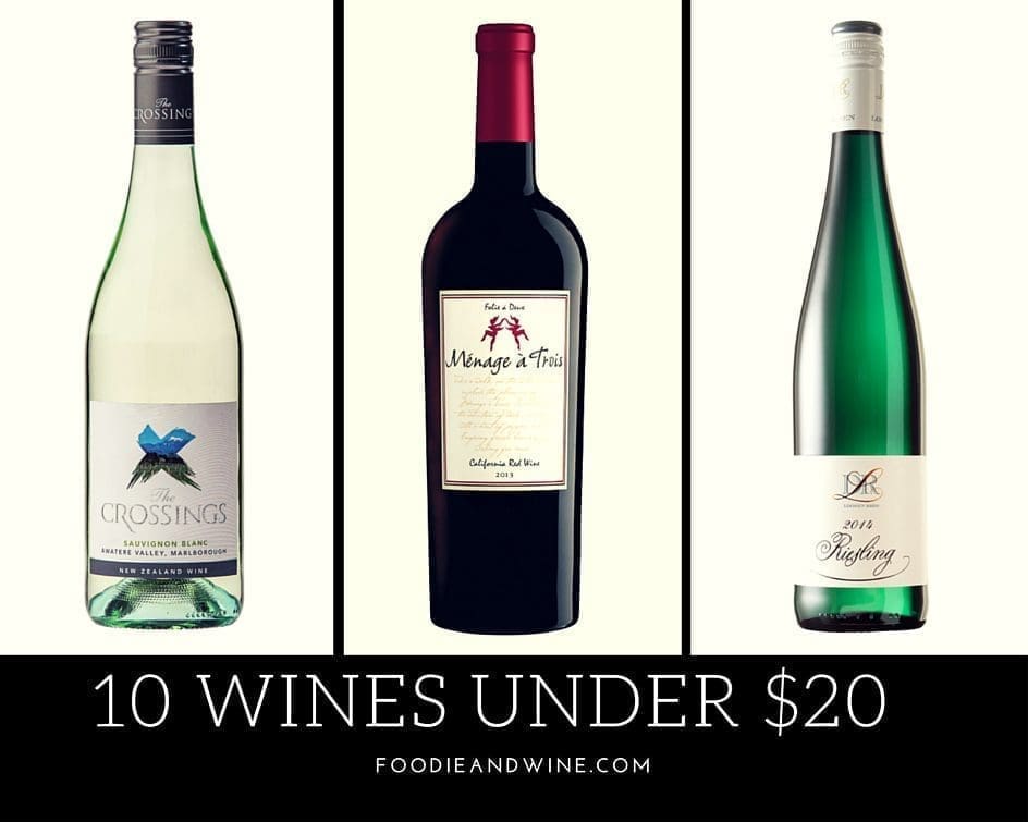 10 Best Cheap Wines Under $20 - bottles