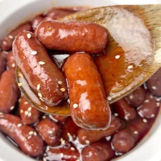 Little Smokies with Barbecue sauce - Barbecue