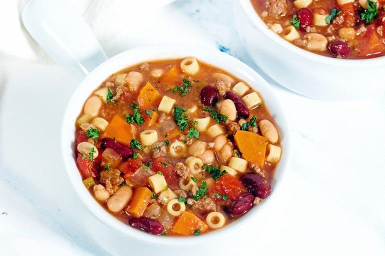 Pasta e Fagioli (Olive Garden Soup Recipe)