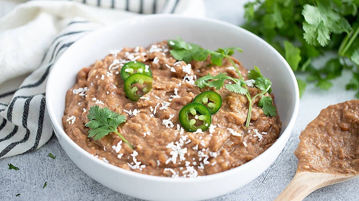 Refried Bean Dip + 3 Bean Options!