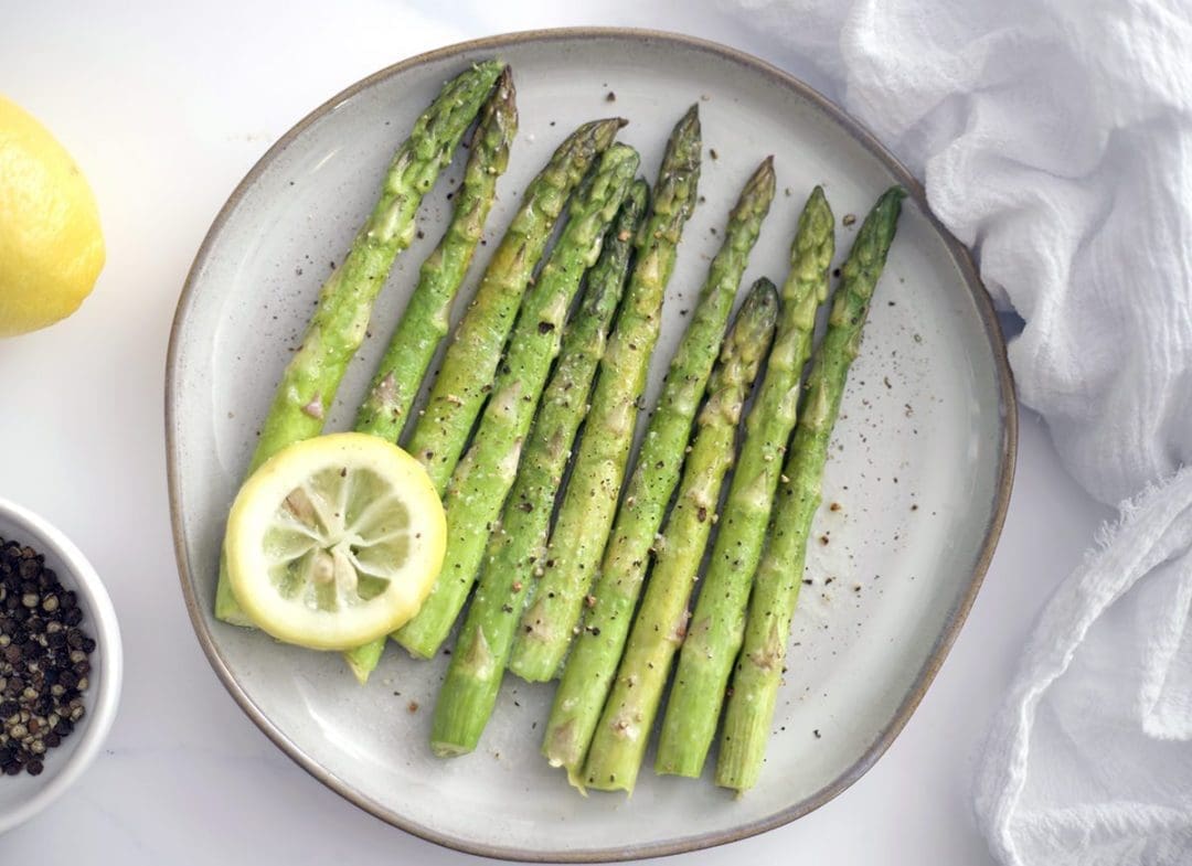 Sous Vide Asparagus with Lemon Butter Sauce