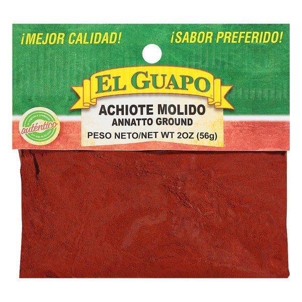 Product shot of achiote powder