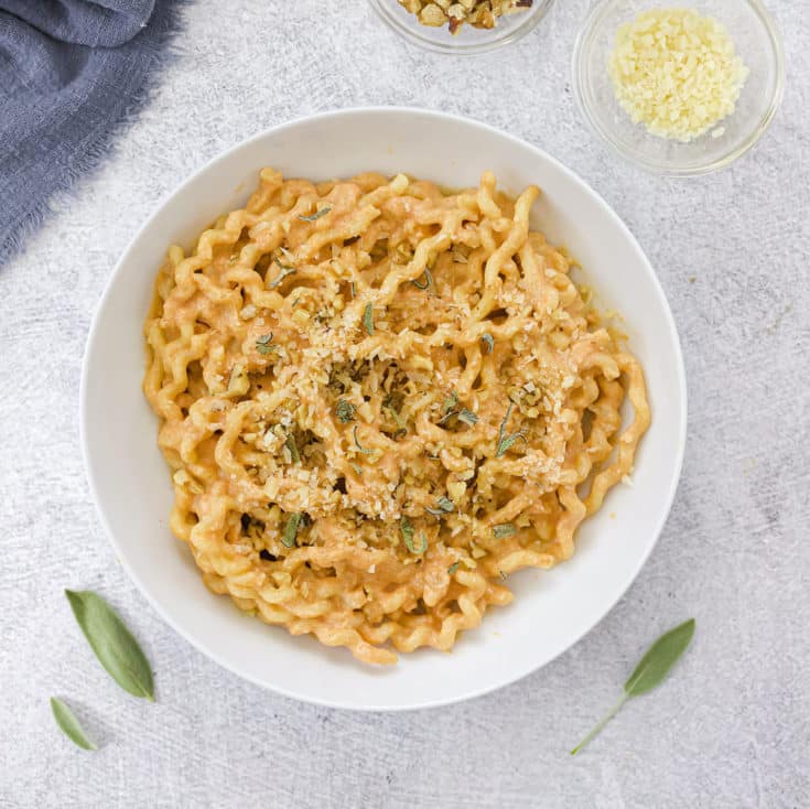 Creamy Pumpkin Pasta Sauce (Easy 30 Minute Meal)