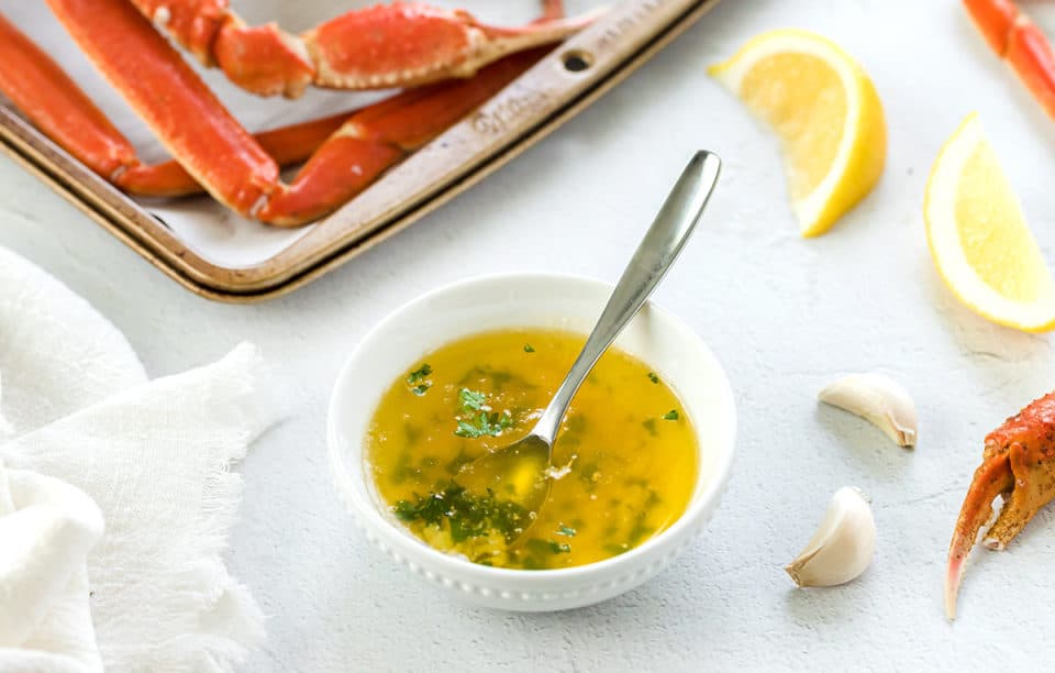 Baked Crab Legs (With Garlic Butter or Cajun Butter)