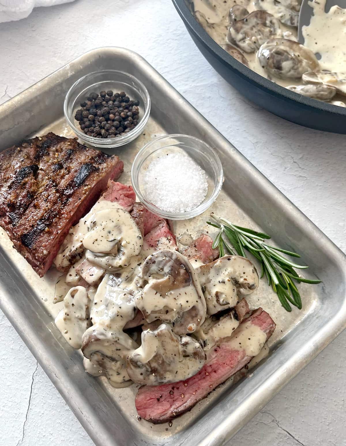 Creamy Mushroom Sauce For Steak, Pork, Pasta and More!