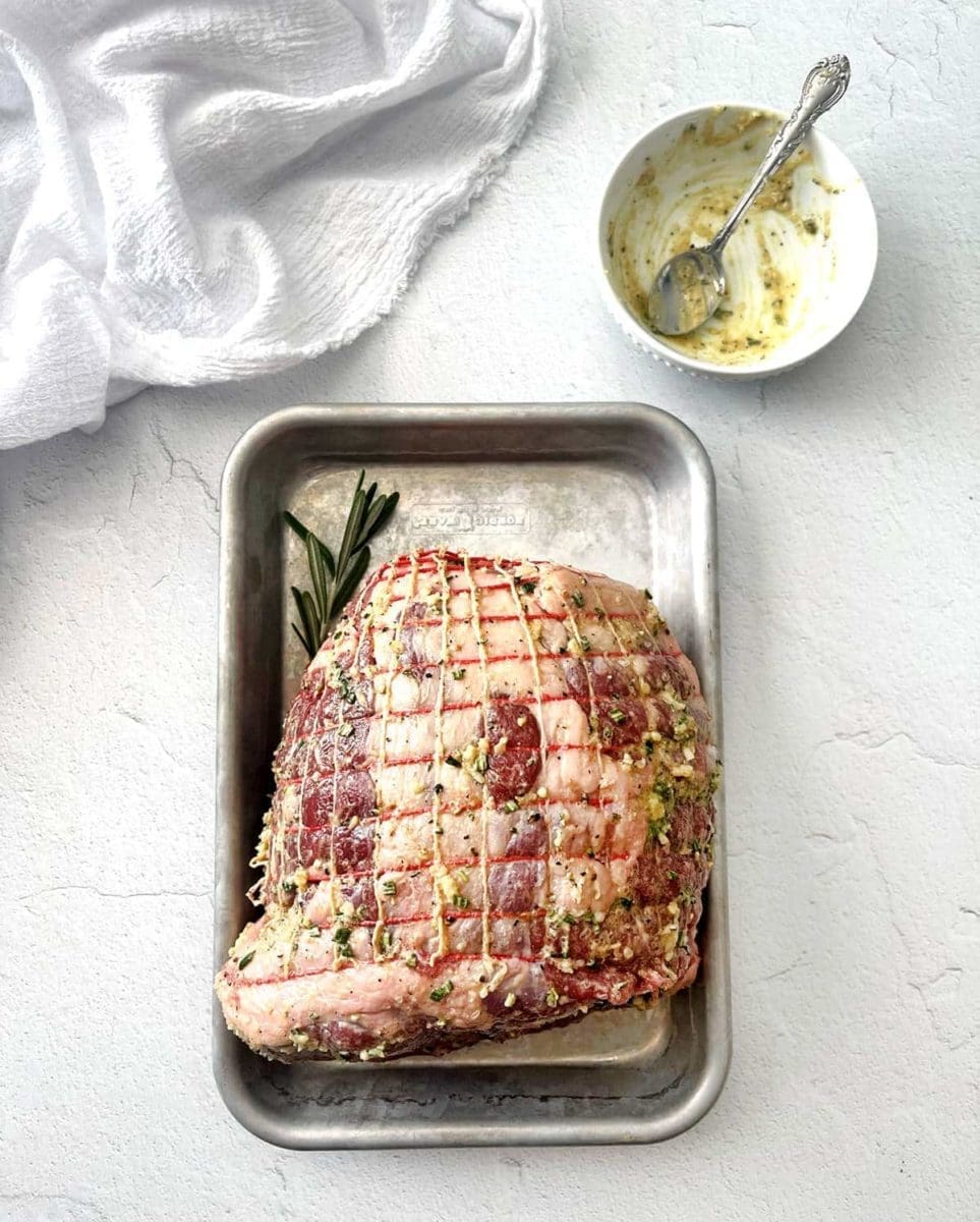 Smoked Leg of Lamb (Boneless or Bone-in)