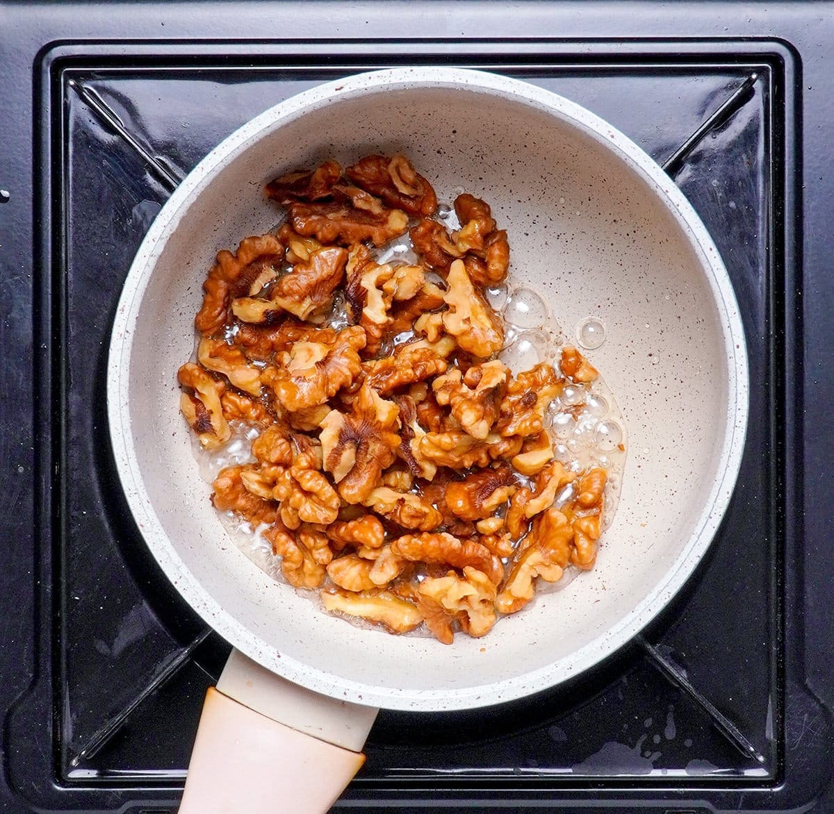 Walnuts in simple syrup.