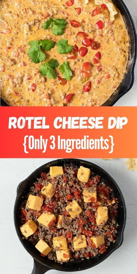 Rotel Dip (Stovetop or Crockpot) - Foodie and Wine