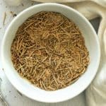 white bowl of lamb seasonings.