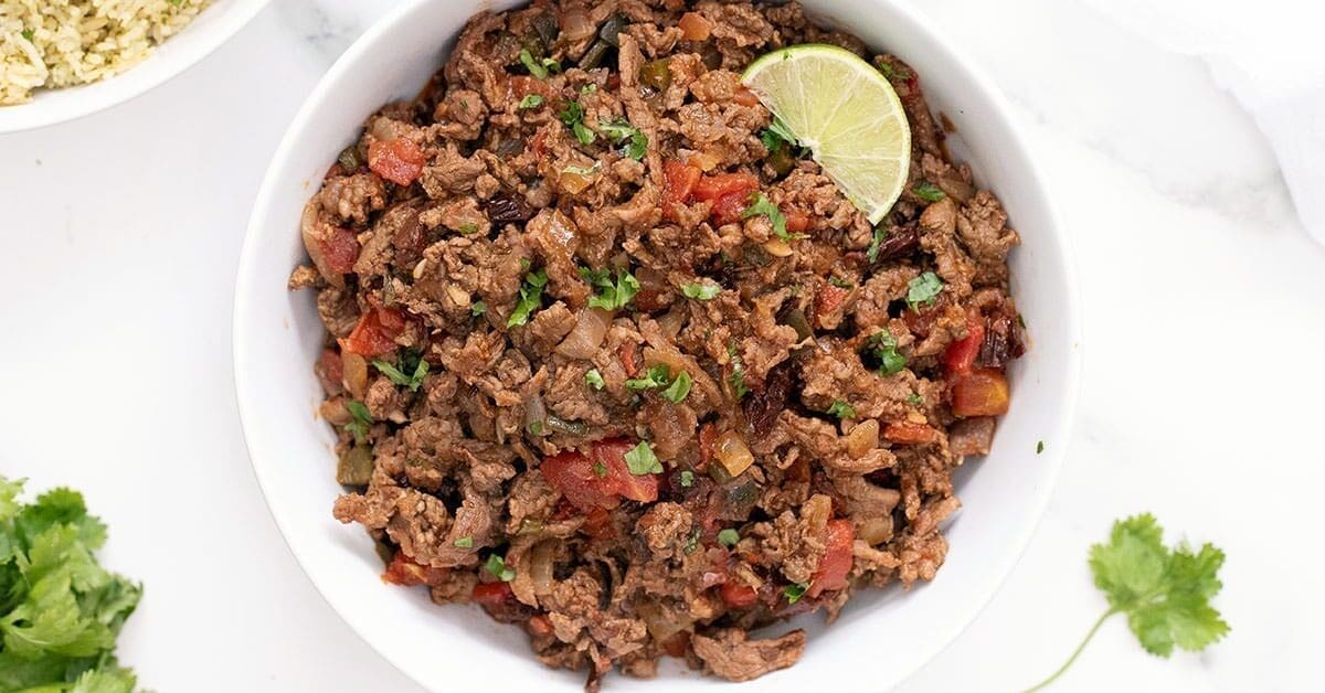 Mexican Carne Picada (Stove Top or Slow Cooker)