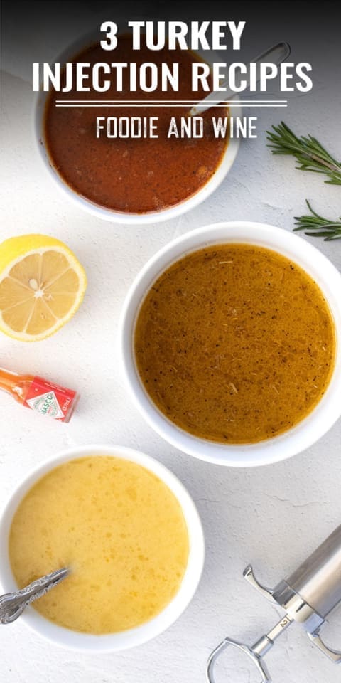 Turkey Injection Recipe (3 Flavor Options!)