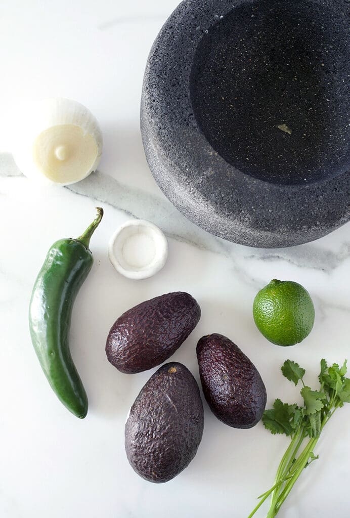 Mexican-themed ingredients such as lime, avocado, and coriander.