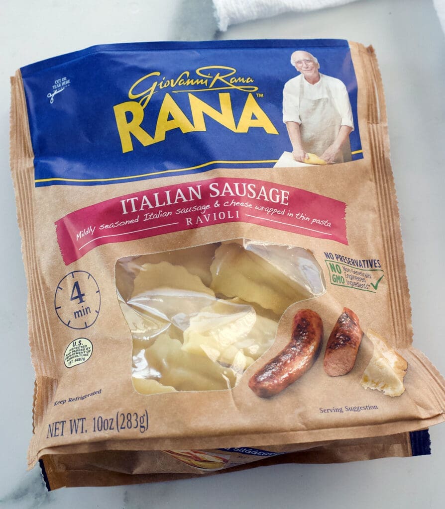 Lana brand pasta packaging.